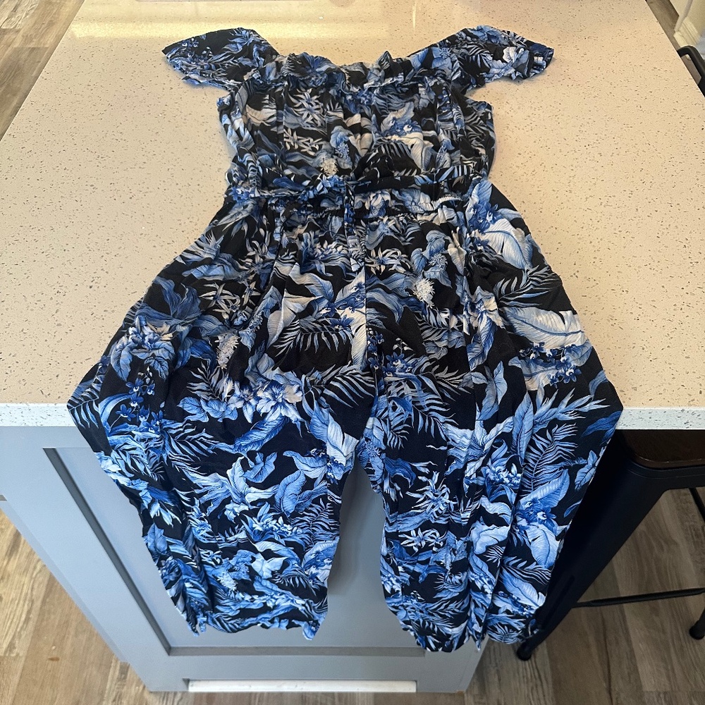 Tommy Bahama - Indigo Garden Sleeveless Long Pant Jumpsuit